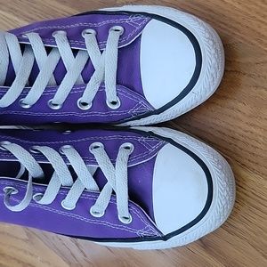 Purple Chucks size 6/6.5 high top